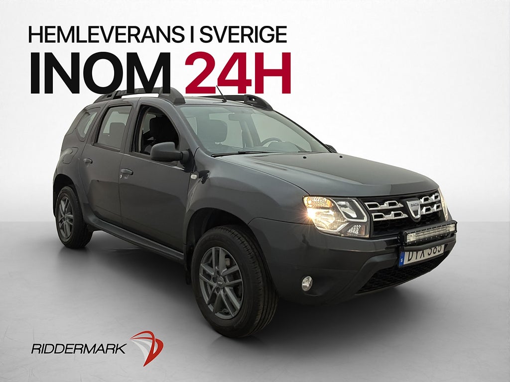 Dacia Duster 1.2 TCe 4x4 125hk LED-Ramp Farthållare Dragkrok