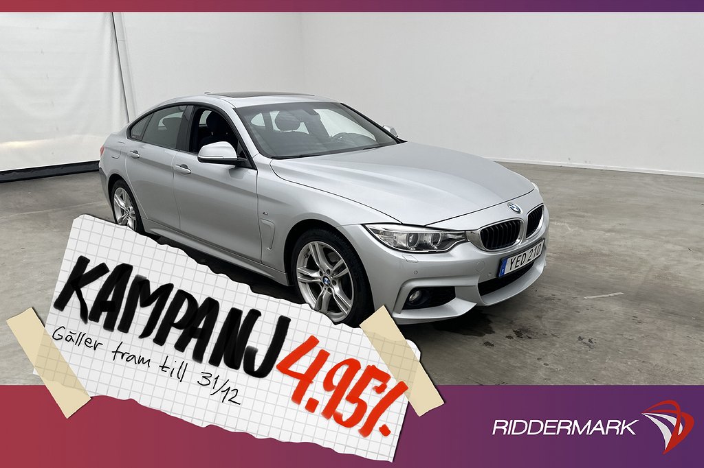 BMW 420 d xDrive Gran Coupé M Sport Glas 4,95% Ränta