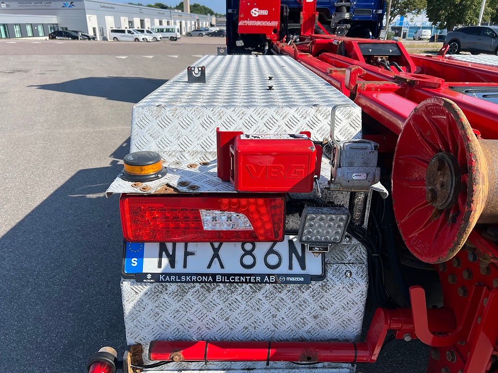 Scania R650 6x2 Lastväxlare, Euro 6
