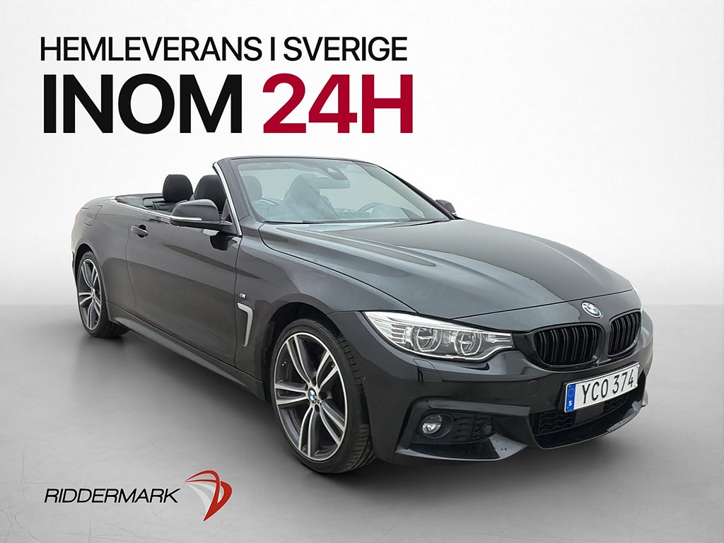 BMW 430 i xDrive Cab M Sport H/K HUD Surround Adap-fart Navi