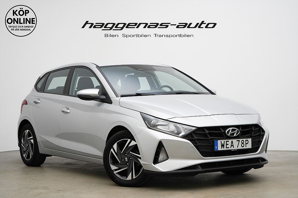 Hyundai i20 1.2 / 84hk / B-kamera / CarPlay