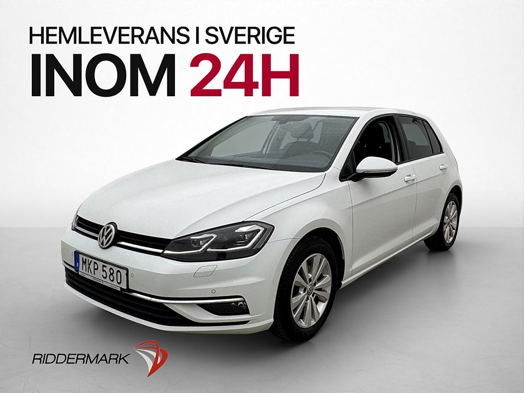 Volkswagen Golf 1.6 TDI Pluspkt D-Värm Kamera CarPlay 115hk