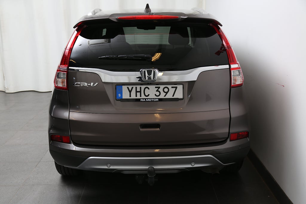 Honda CR-V 2,0 i-VTEC 4WD Elegance Plus Aut 1ägare Motorv Drag 2016