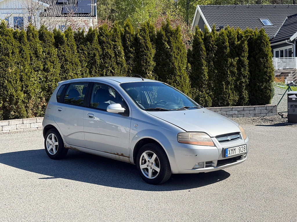Chevrolet Kalos 5-dörrars 1.4 Manuell, 94hk, 2006
