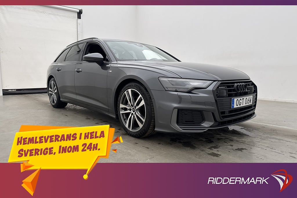Audi A6 40 TDI Quattro 204hk S Line Cockpit Värmare Kamera