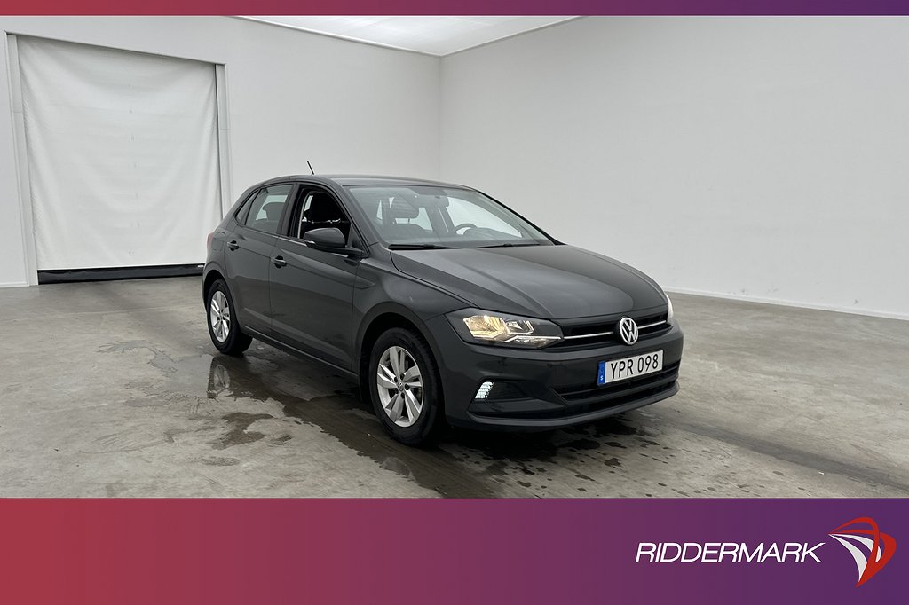 Volkswagen Polo 1.0 TSI 95hk Bluetooth Två-Bruk Låg-Årsskatt