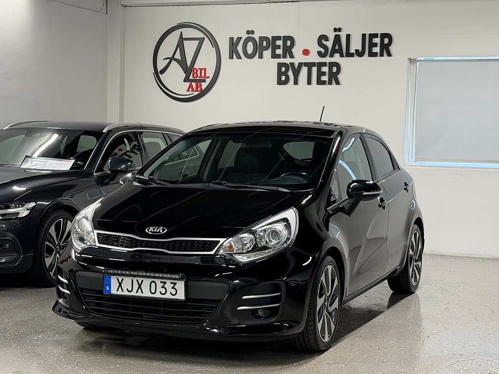 Kia Rio 5-dörrar 1.2 CVVT GLS Drag Kamera Navi V-hjul 