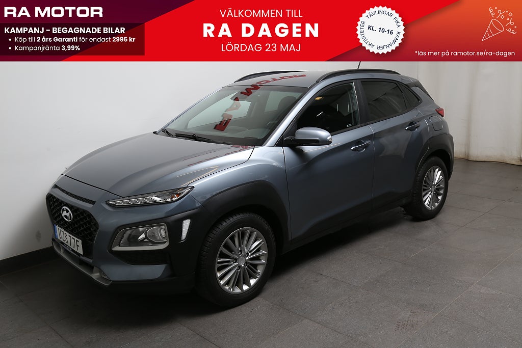 Hyundai Kona 1,6 T-GDI 177hk Trend AWD Aut Drag Bränslevärmare