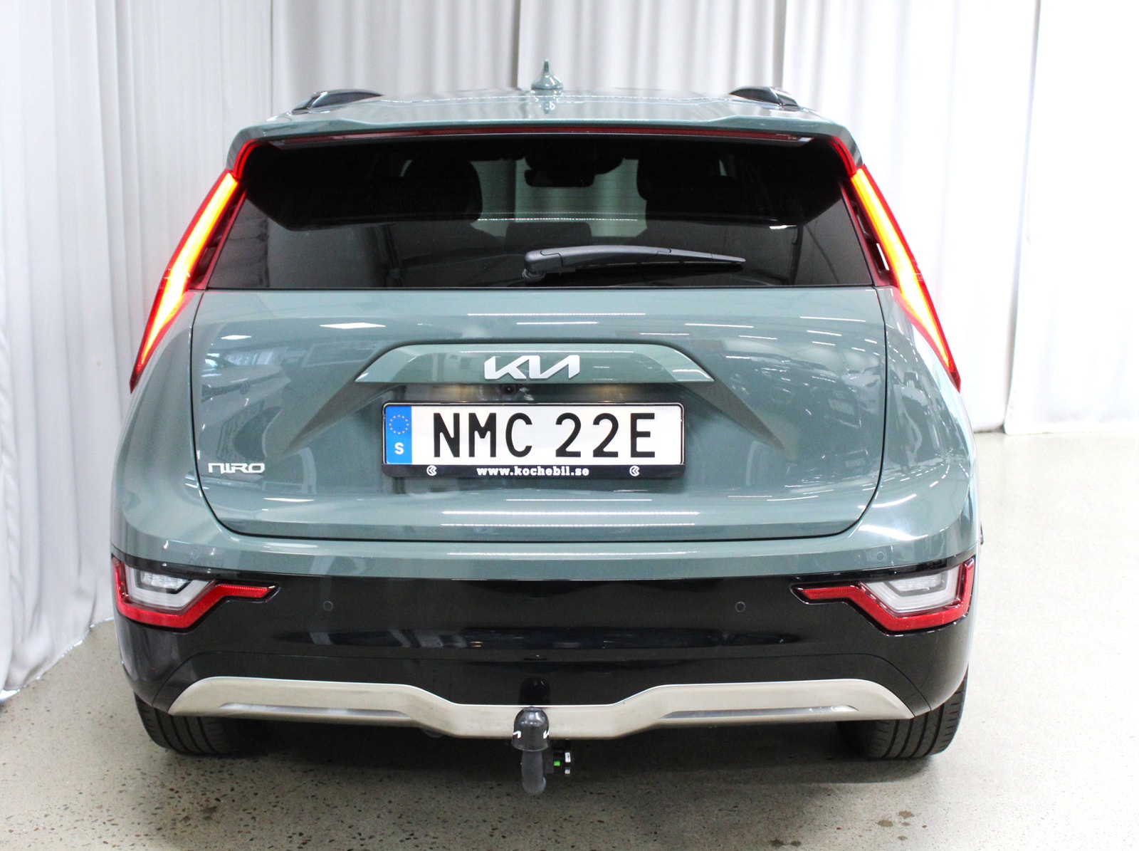 Kia Niro EV Advance, Drag, H/K, S&V-hjul, Skinn, Soh 100% 2023 - miniatyr 5