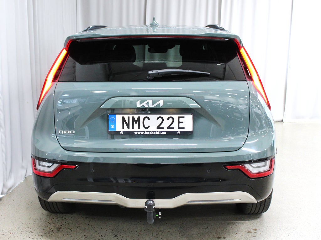 Kia Niro EV Advance, Drag, H/K, S&V-hjul, Skinn, Soh 100%