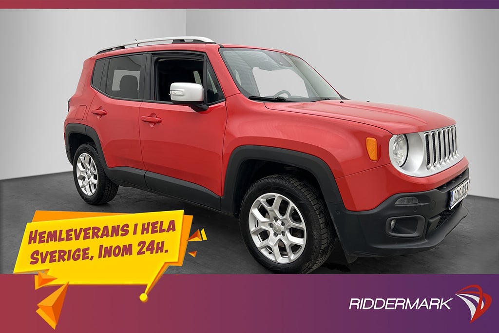 Jeep Renegade 2.0 CRD 4WD Limited Kamera Navi farthållare