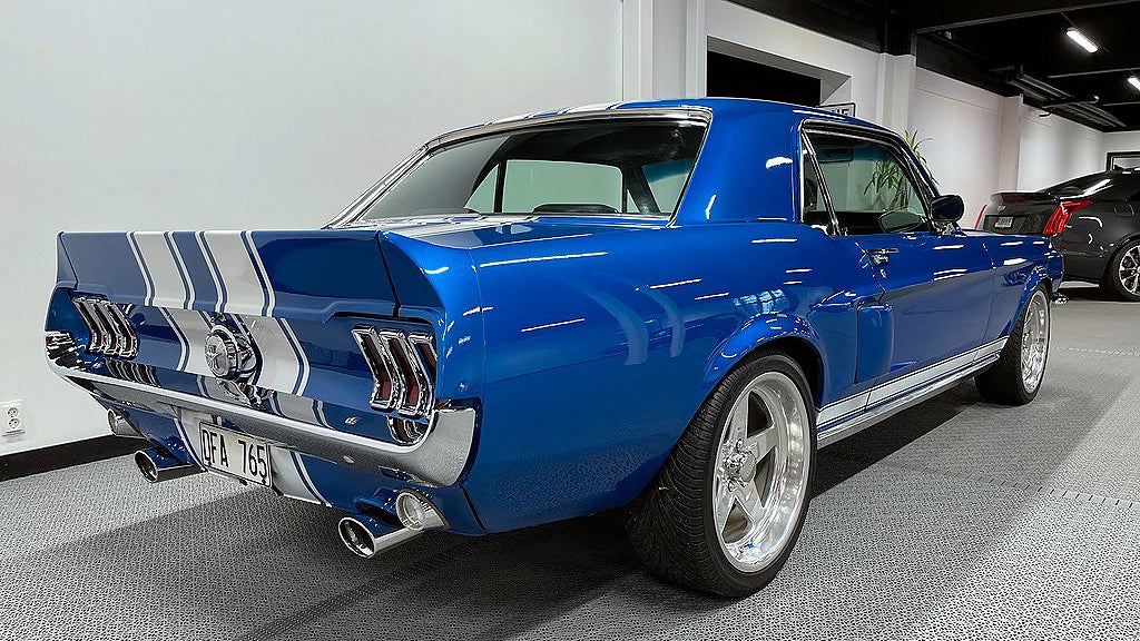 En trevlig Ford Mustang årsmodell 1967. 