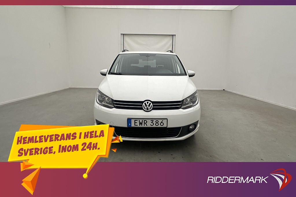 Volkswagen Touran TSI 140hk Masters 7-Sits Värm Kamera Drag