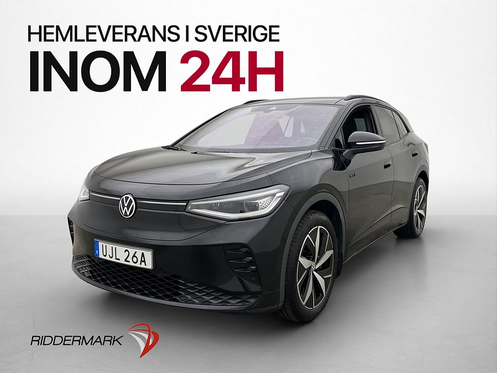 Volkswagen ID.4 GTX 4M MOMS Drag Pano Värme Kamera Navi