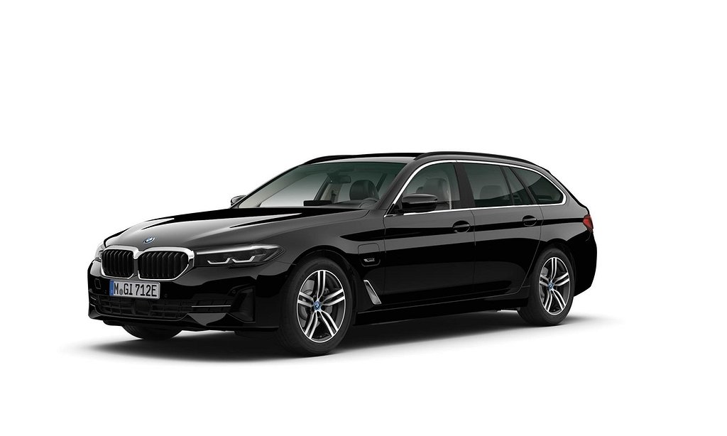 BMW 530e 5-serie xDrive Navi Adaptiv F Sportstolar Drag Leasebar 18