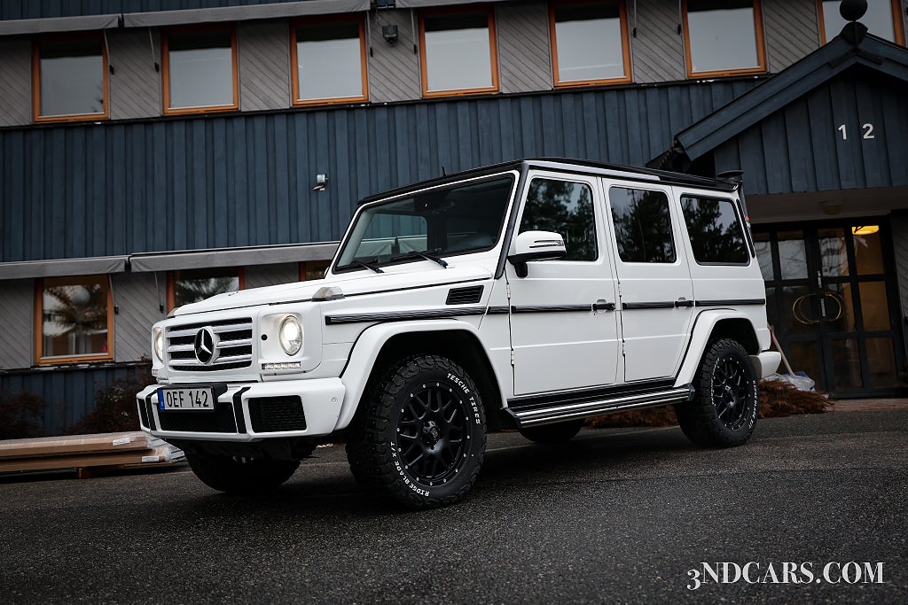 Mercedes-Benz G 350d LWB AMG Sport Taklucka Värmare Harman Kardon