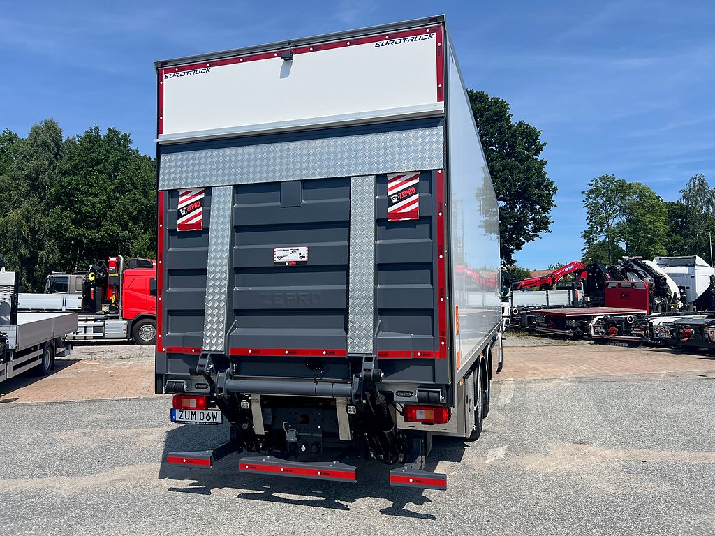 Volvo FM13 460 6x2*4 Kylbil Frysbil Dubbla lastplan 21 Pall