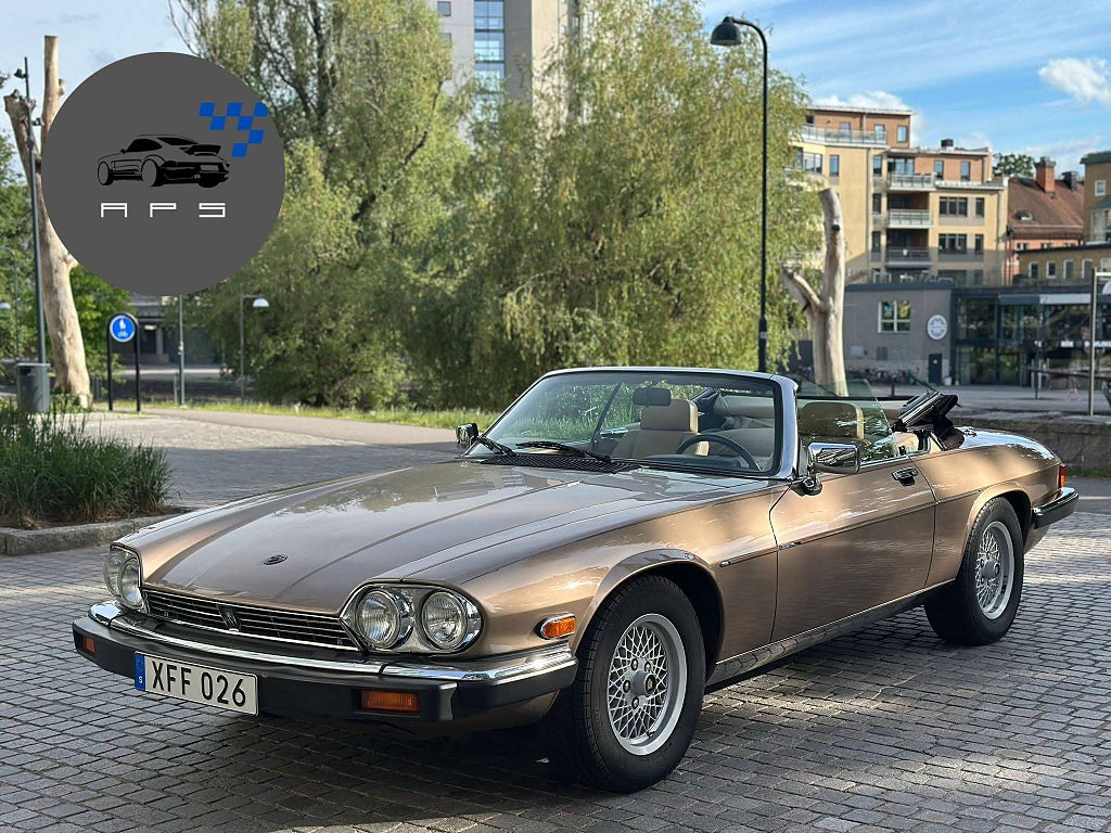 Jaguar XJS  5.3 V12 Convertible 2200mil Inbyte/Delbet/Export