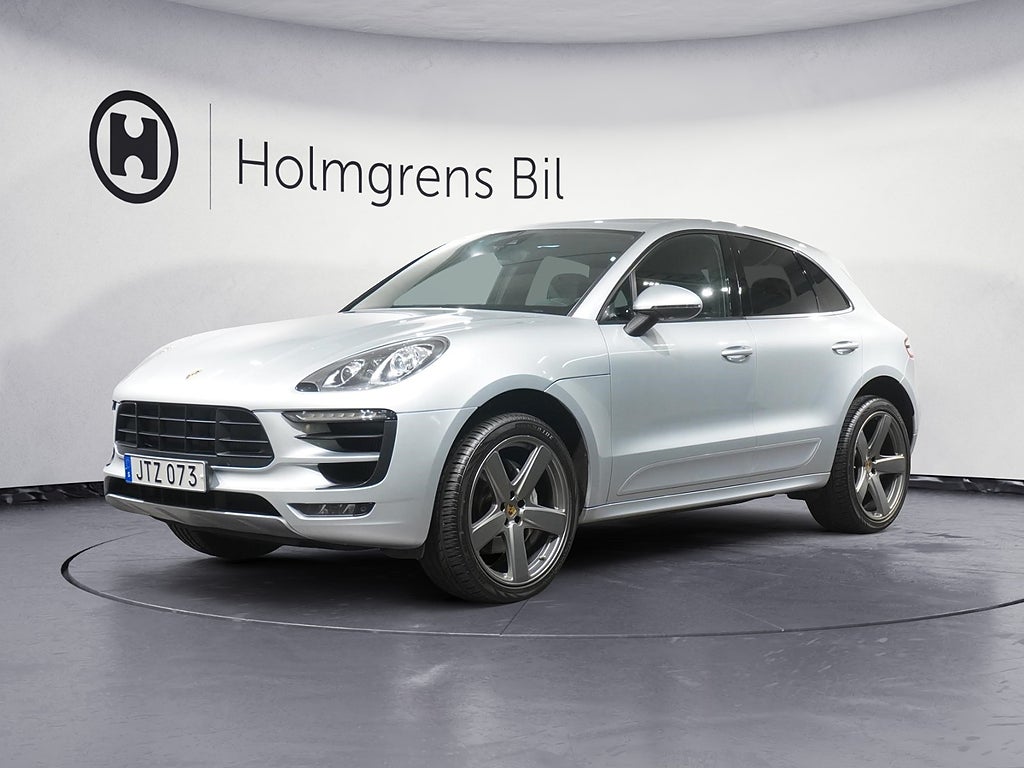 Porsche Macan 2,65% ränta S PDK 340hk Sport Chrono 21 Drag B-Kamera Läder