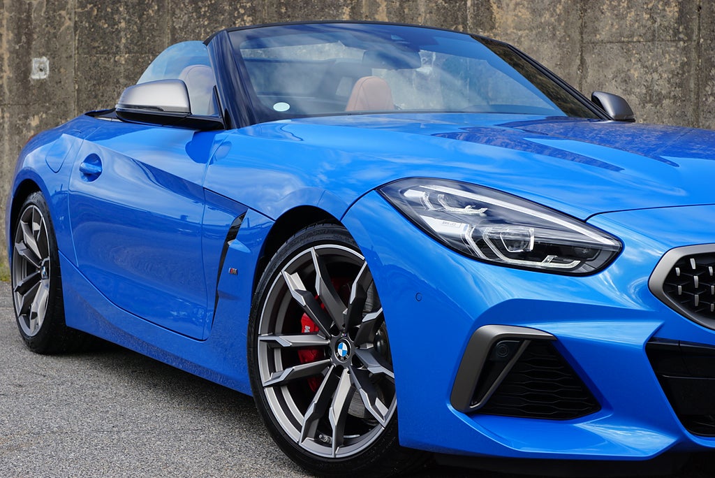BMW Z4 M40i 340hk M Sport|Misano Blue|Låga Mil|H&K|HuD|