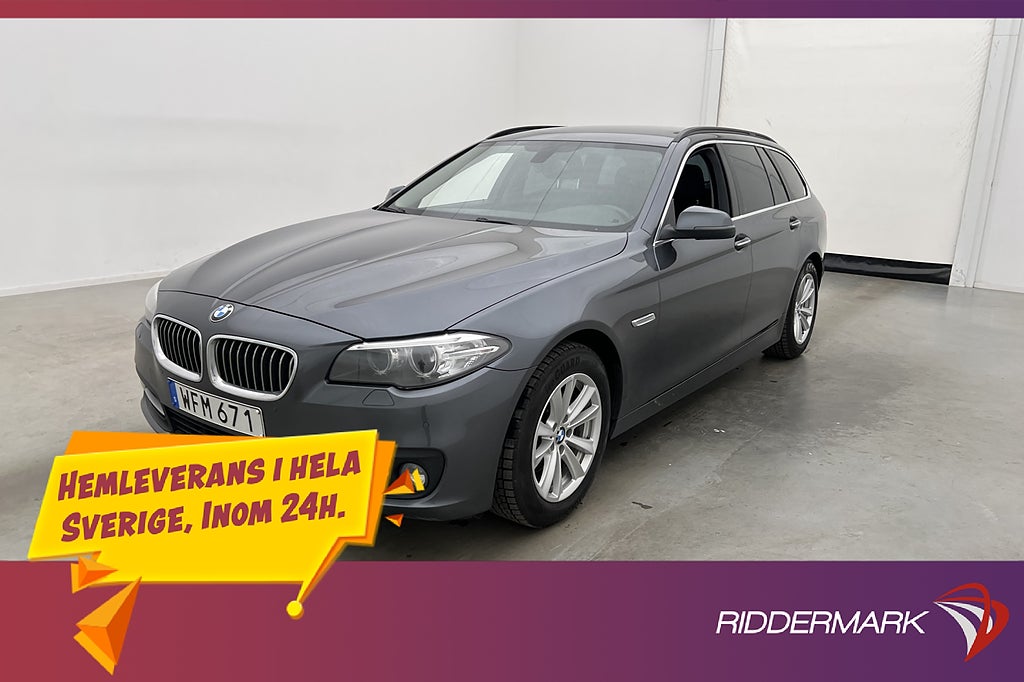 BMW 520 d xDrive M-Ratt Värmare Drag Sensorer Skinn Elstol