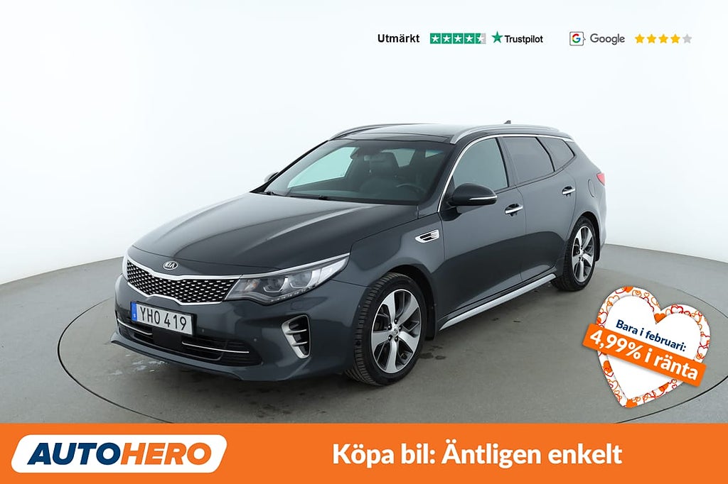 Kia Optima Sport Wagon 1.7 CRDi GT-Line / Panorama, CarPlay, Dragkrok