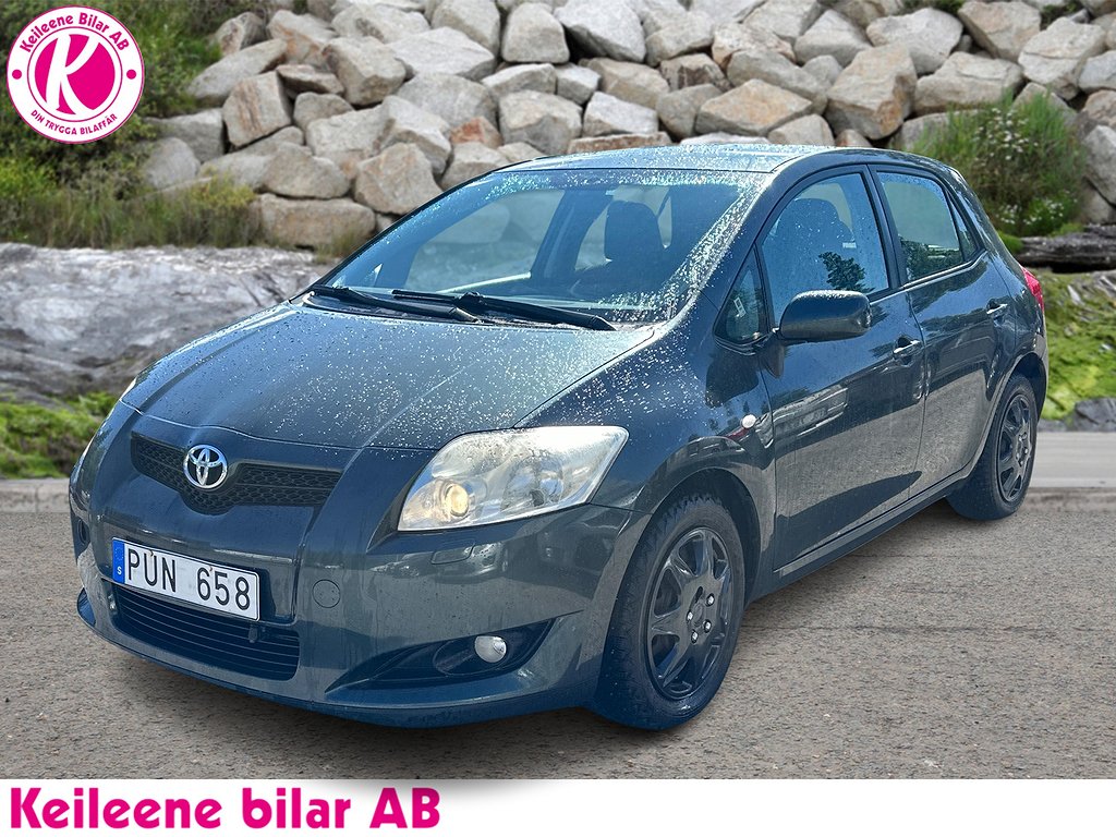 Toyota Auris 5-dörrar 1.6 Dual VVT-i Euro 4  BOKAD