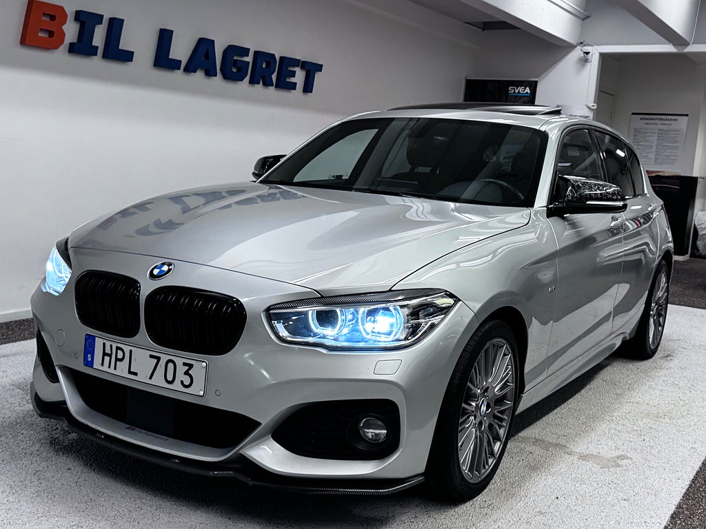 BMW 120 d 5-dörrars Steptronic M Sport/T-lucka/B-Kam/Paddlar