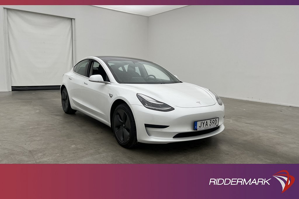 Tesla Model 3 Standard Range Plus Autopilot Svensksåld