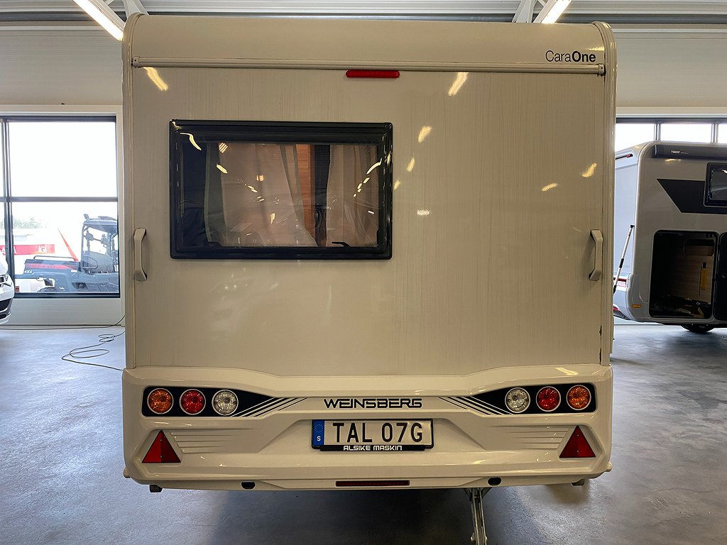 Weinsberg CaraOne 390 QD / Förtält / Elpatron / 1350kg - Weinsberg