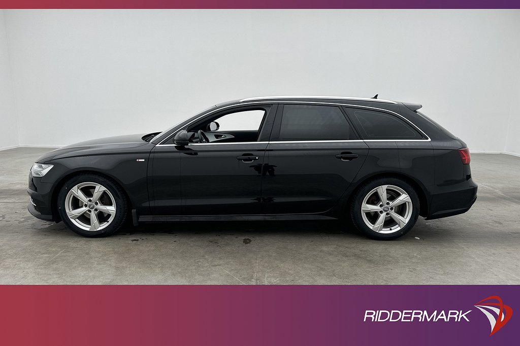 Audi A6 2.0 TDI 190hk Quattro S-Line D-Värm Drag 0,51l/mil