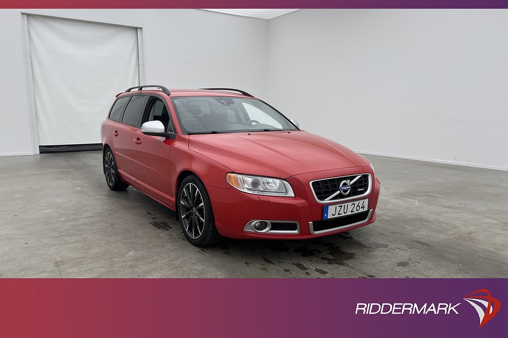 Volvo V70 D4 163hk R-Design VOC Värm Skinn Sensorer Drag