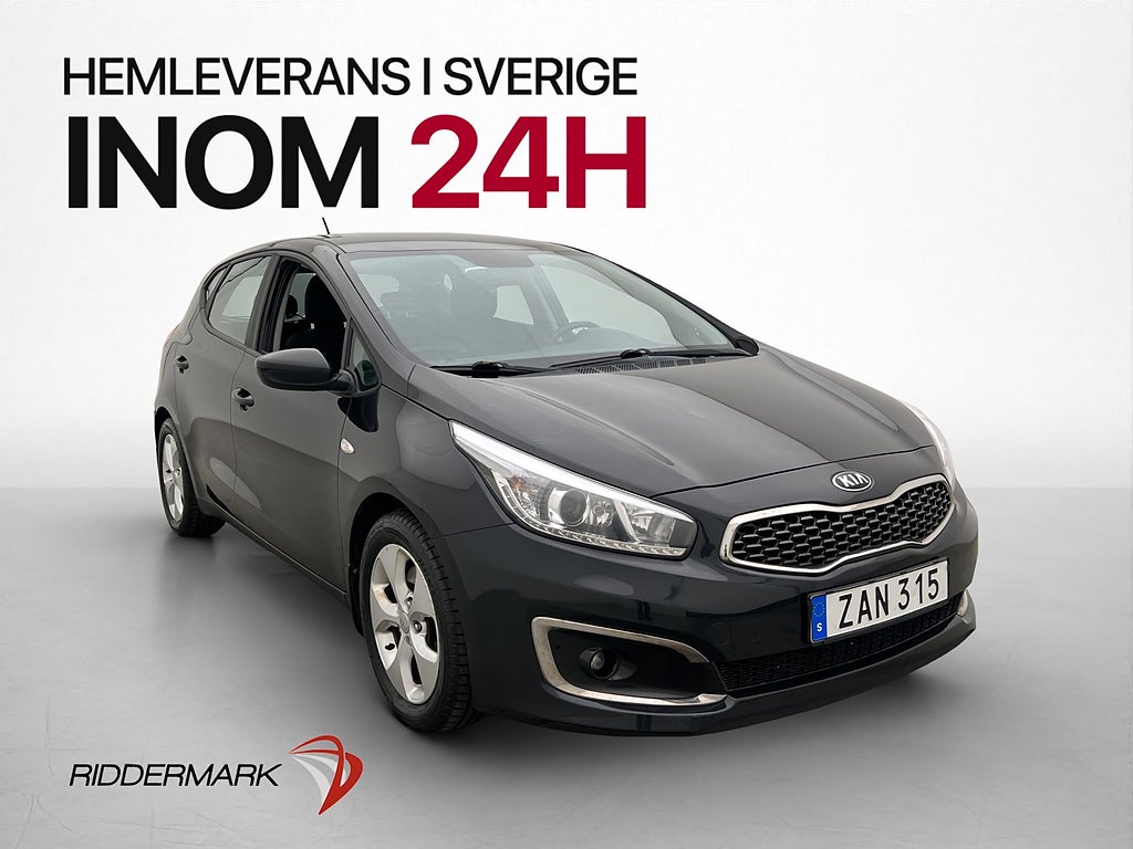 Kia Ceed 1.4 CVVT 99hk Bluetooth Farthållare P-sensor