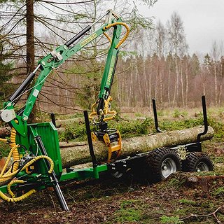 4-hjuling -- Skogsvagn ATV 2 ton 2 av 7