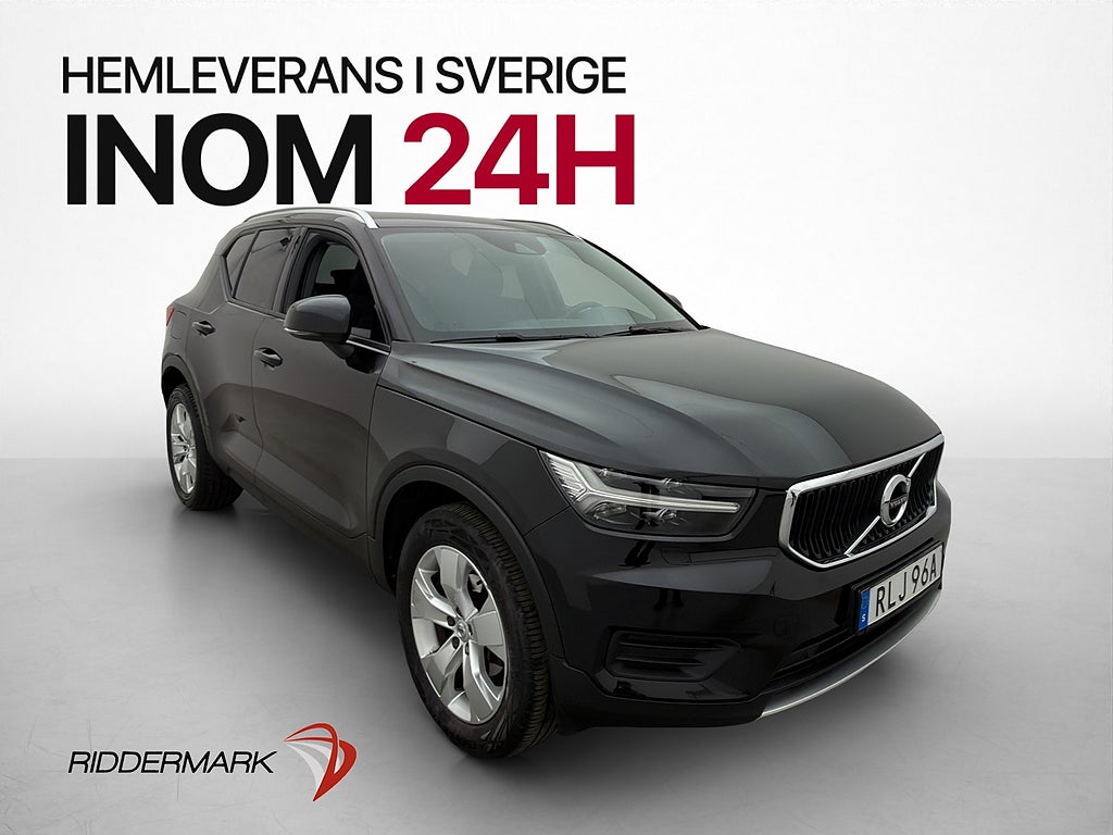 Volvo XC40 T3 Momentum Sensorer Värmare Bluetooth