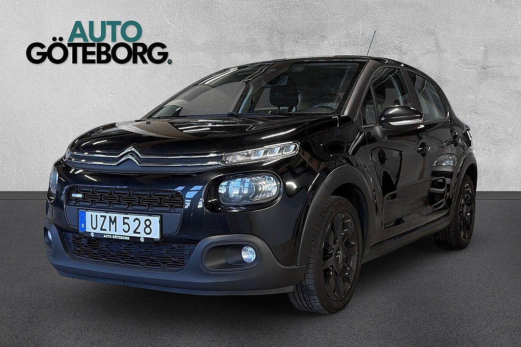Citroën C3 1.2 PureTech 82, 2-ägare Levereras Nybesiktigad 