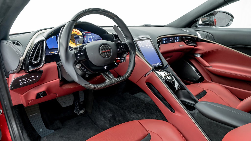 Ferrari Roma har fått en uppdatering på utseendet och en effektökning tack vare Mansory. Foto: Mansory