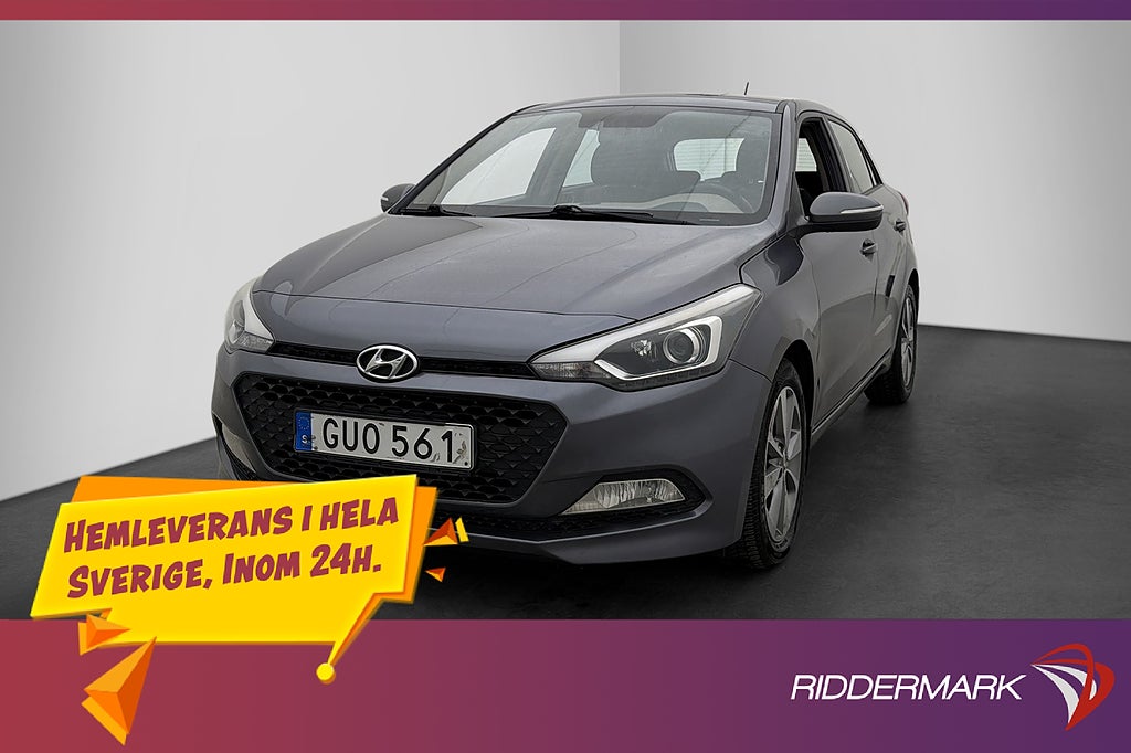 Hyundai i20 Premium P-Sensorer Farth Välservad