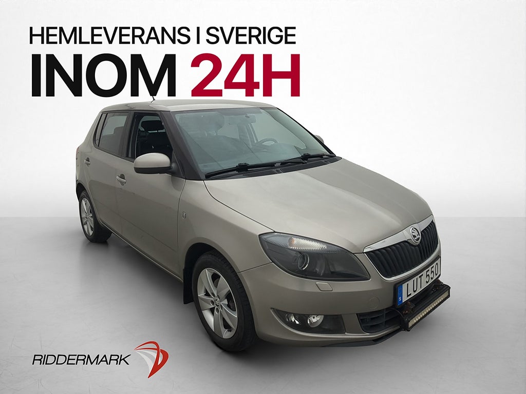 Skoda Fabia 1.2 TSI Ambition M/K-Värmare Sensorer 2-Brukare