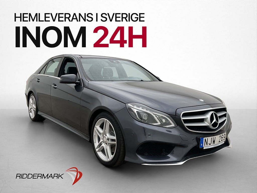 Mercedes-Benz E 250 CDI 4M 204hk AMG Pano D-Värm Drag
