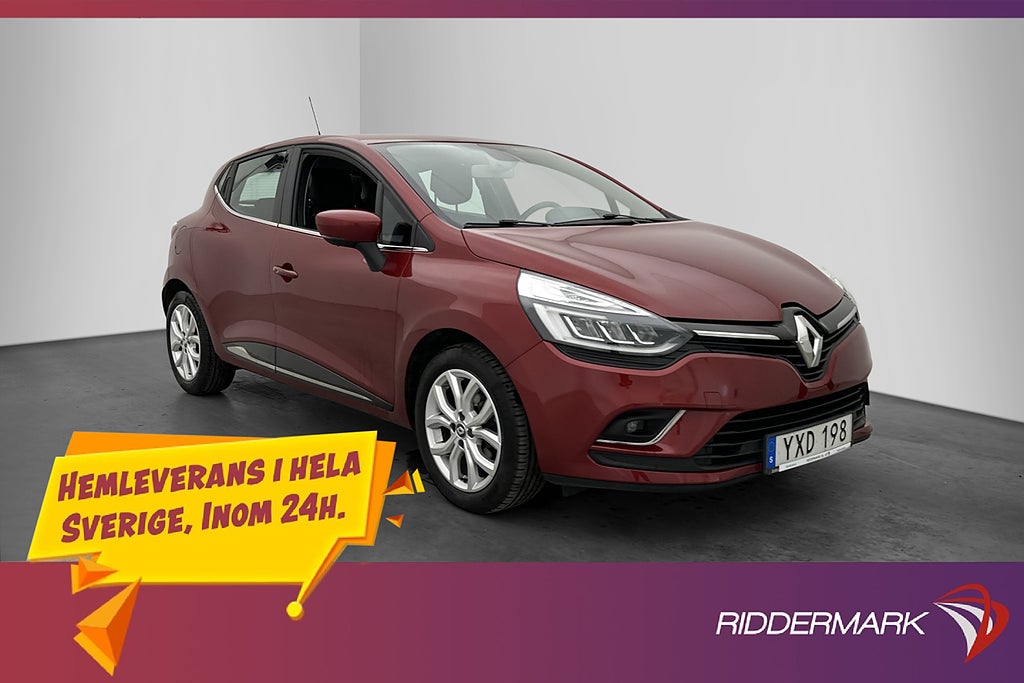 Renault Clio 1.2 TCe Navi Keyless Halvskinn BASS Sensorer