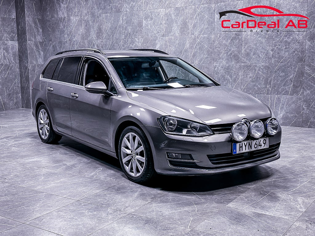 Volkswagen Golf Sportscombi 2.0 TDI 4M GT Drag Värmare Extraljus