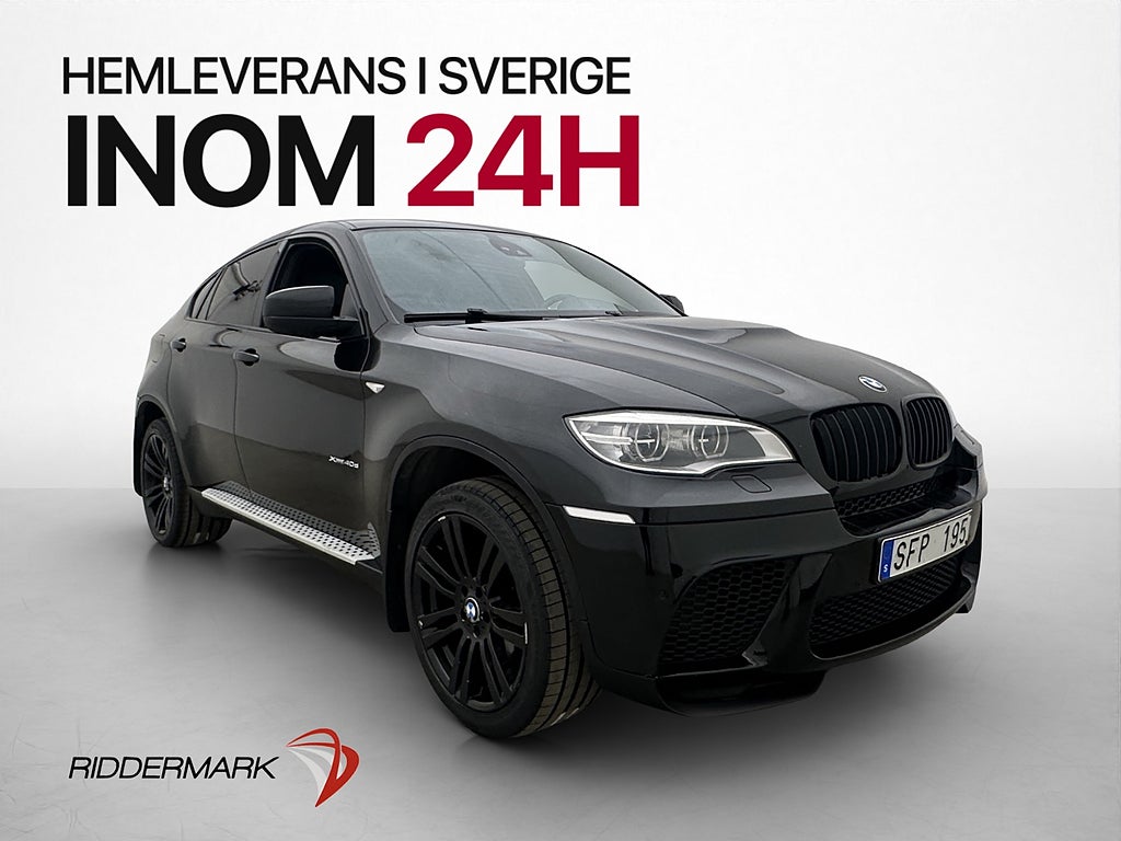 BMW X6 xDrive40d 306hk M-Sport värmare Drag taklucka  Kamera