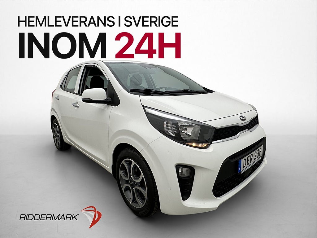 Kia Picanto 1.0 MPI 67hk Advance Kamera CarPlay Rattvärme