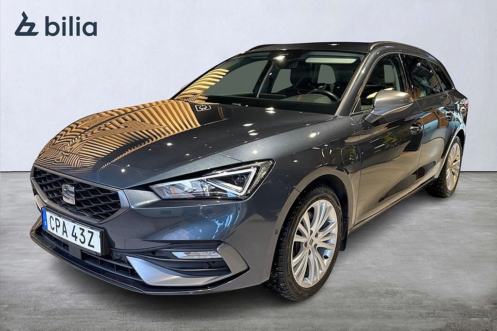 Seat Leon Sportstourer e-Hybrid FR DRAG/B-KAM/DUBBDÄCK