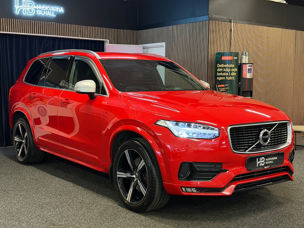 Volvo XC90 D5 AWD Geartronic R-Design Navi B-Kam Drag 7 sits