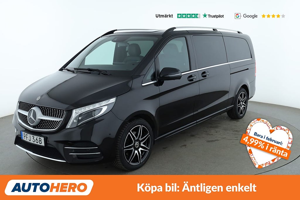 Mercedes-Benz V 250d 3.2t Avantgarde / 360, Drag, Värmare