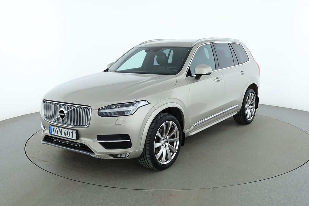 Volvo XC90 D5 Inscription AWD / GPS, Minnesstol, ACC, Drag