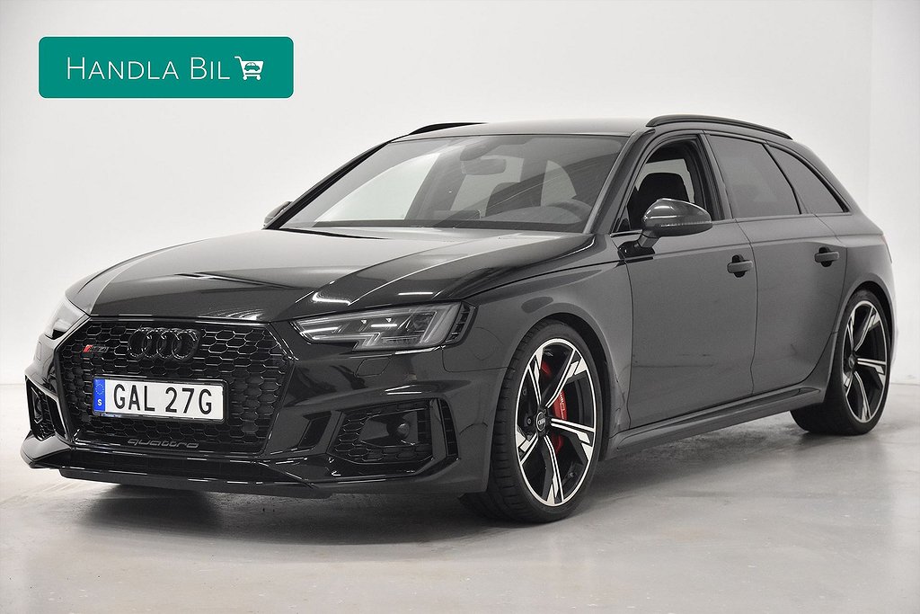 Audi RS4 Avant V6 Q B&O Keramiska Kolfiber Matrix Massage