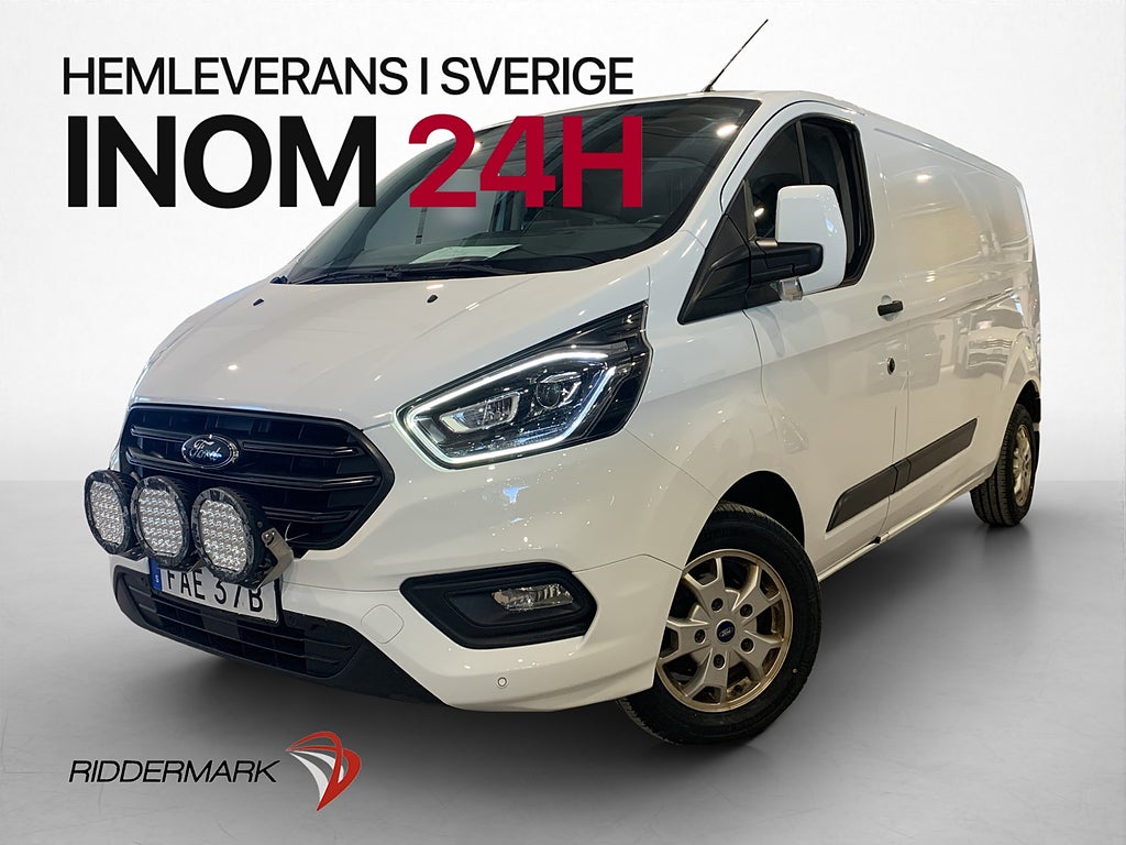 Ford transit-custom L2 Värmare B-Kamera Drag CarPlay